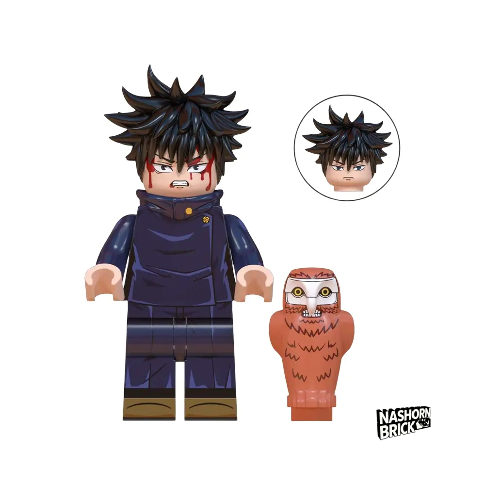 Fushiguro Megumi Custom-Minifigur - Jujutsu Kaisen