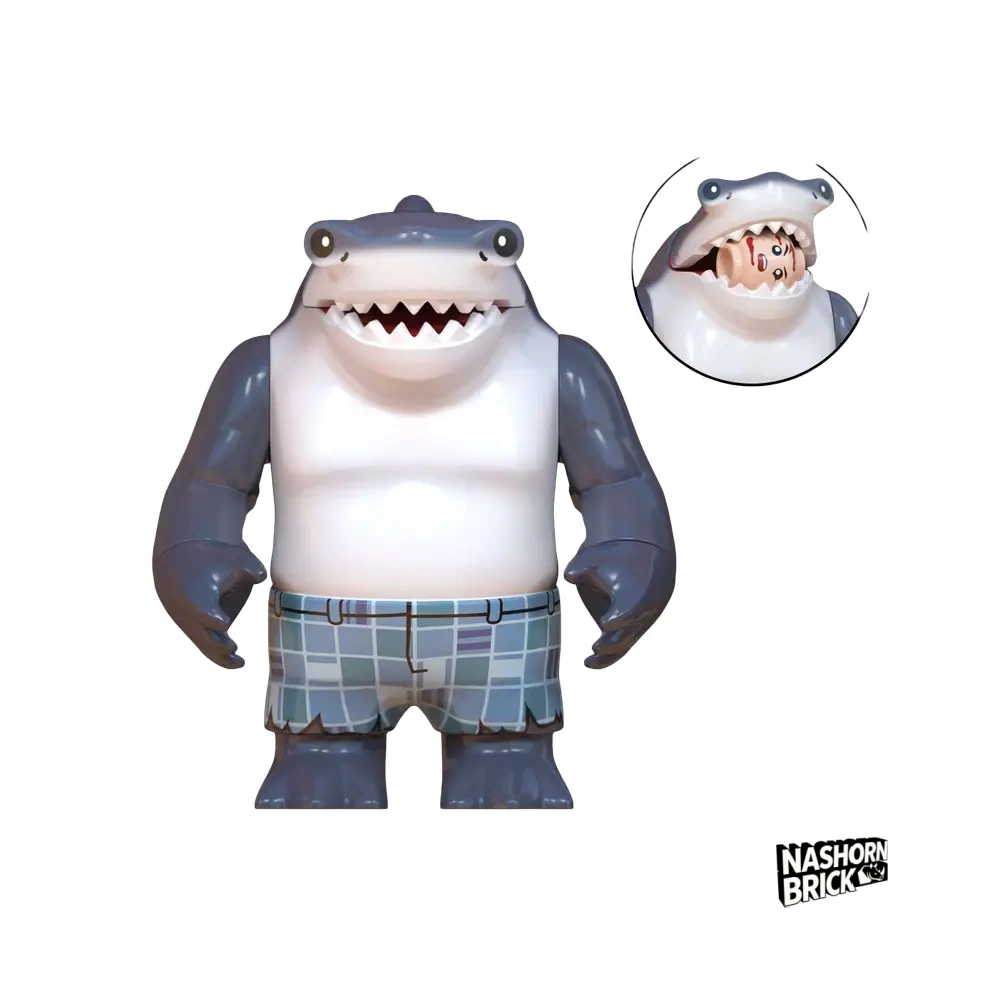 King Shark Großfigur-Minifigur DCU