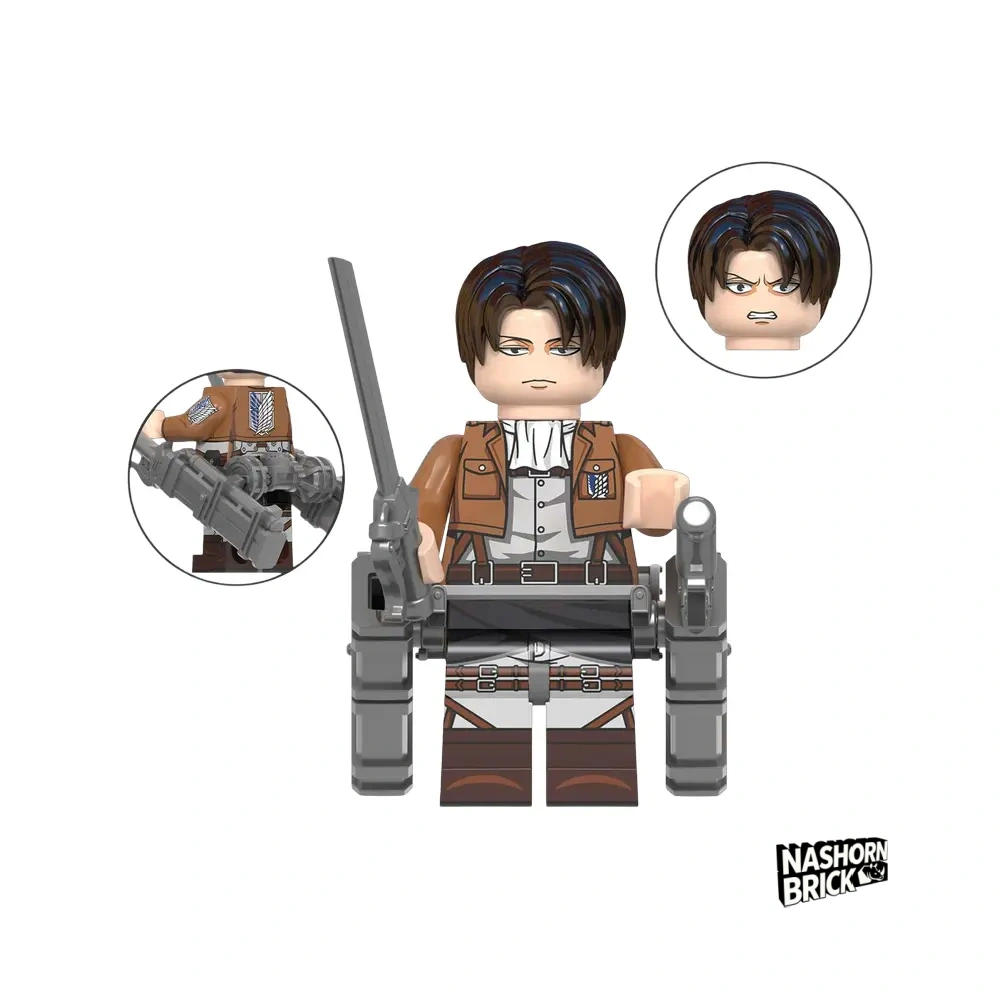 Levi Ackerman Minifigur - Attack on Titan