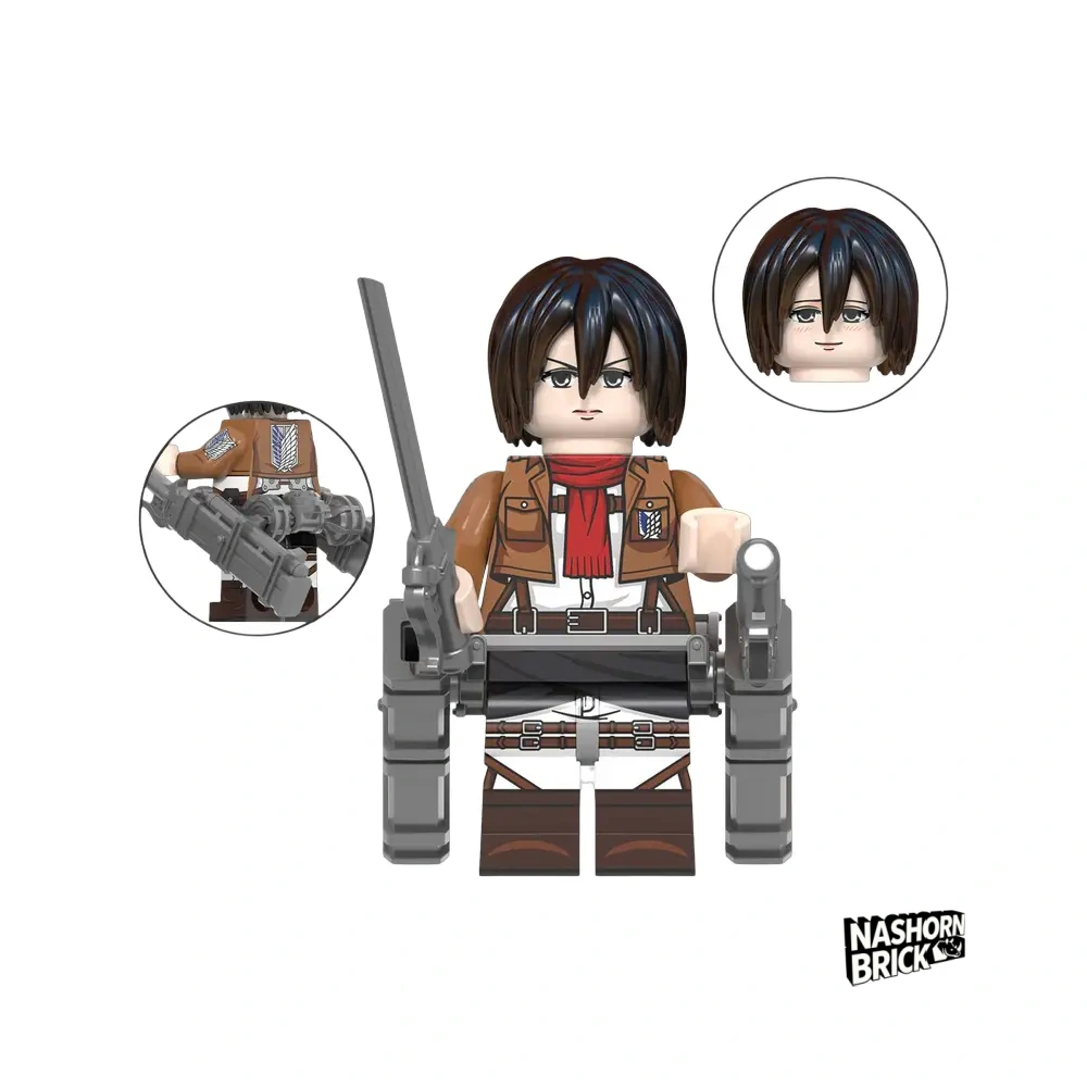 Mikasa Ackerman Einzelne Minifigur - Attack on Titan