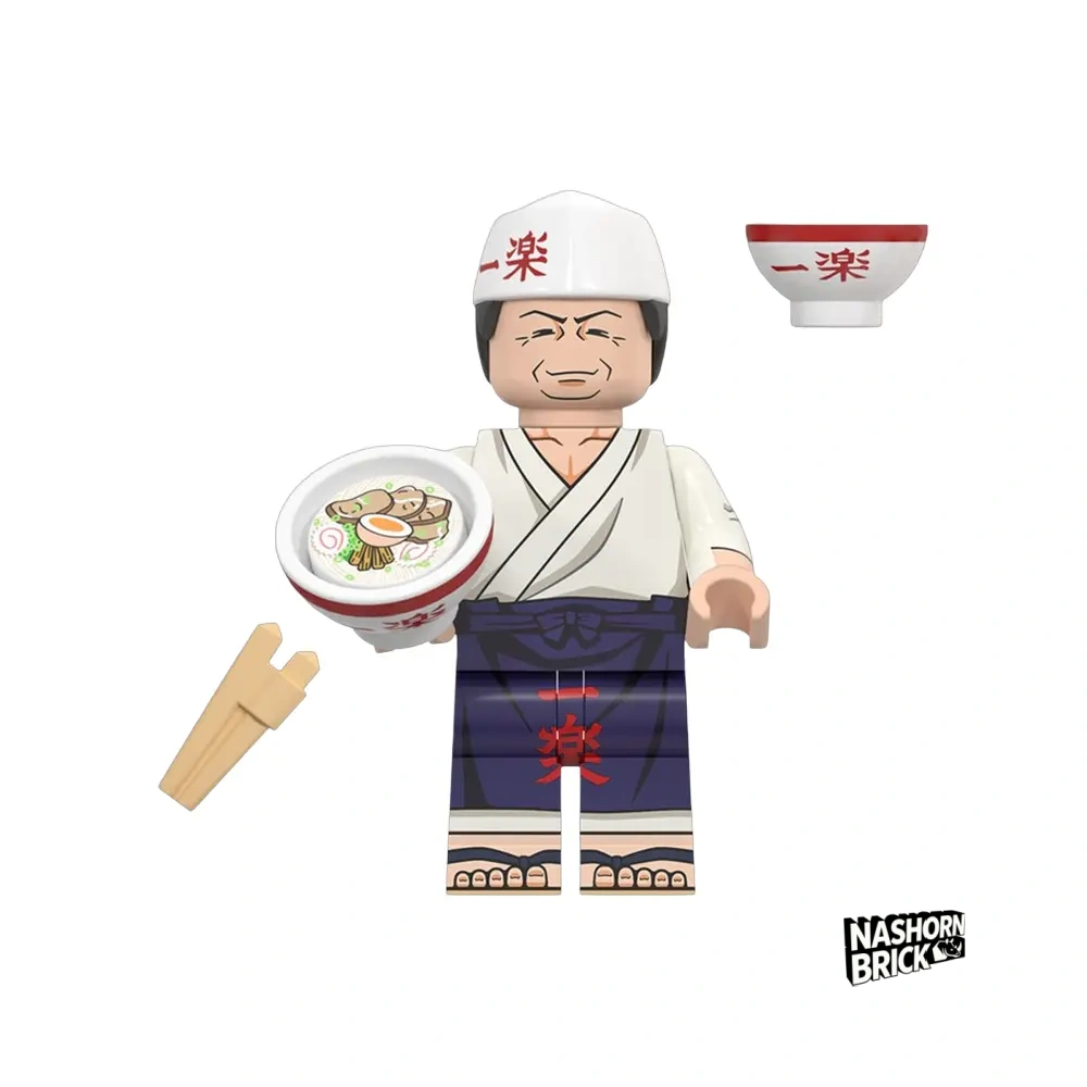 Teuchi Minifigur - Naruto Minifigur