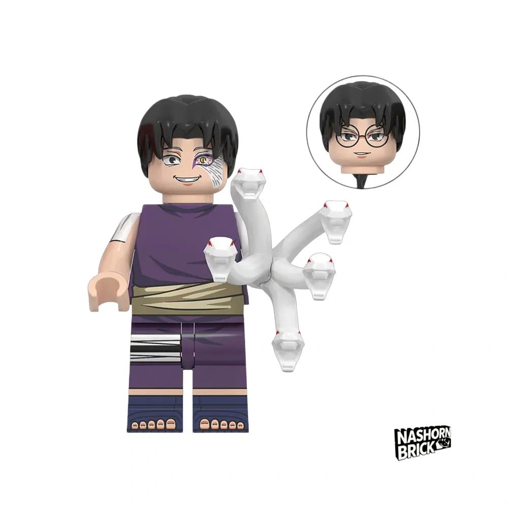 Kabuto Yakushi Custom-Minifigur - Naruto Minifigur
