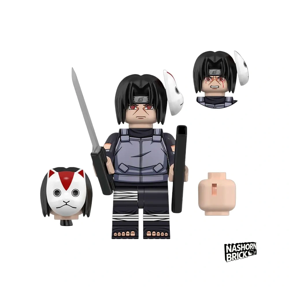 Uchiha Itachi Einzelne Minifigur - Naruto Minifigur