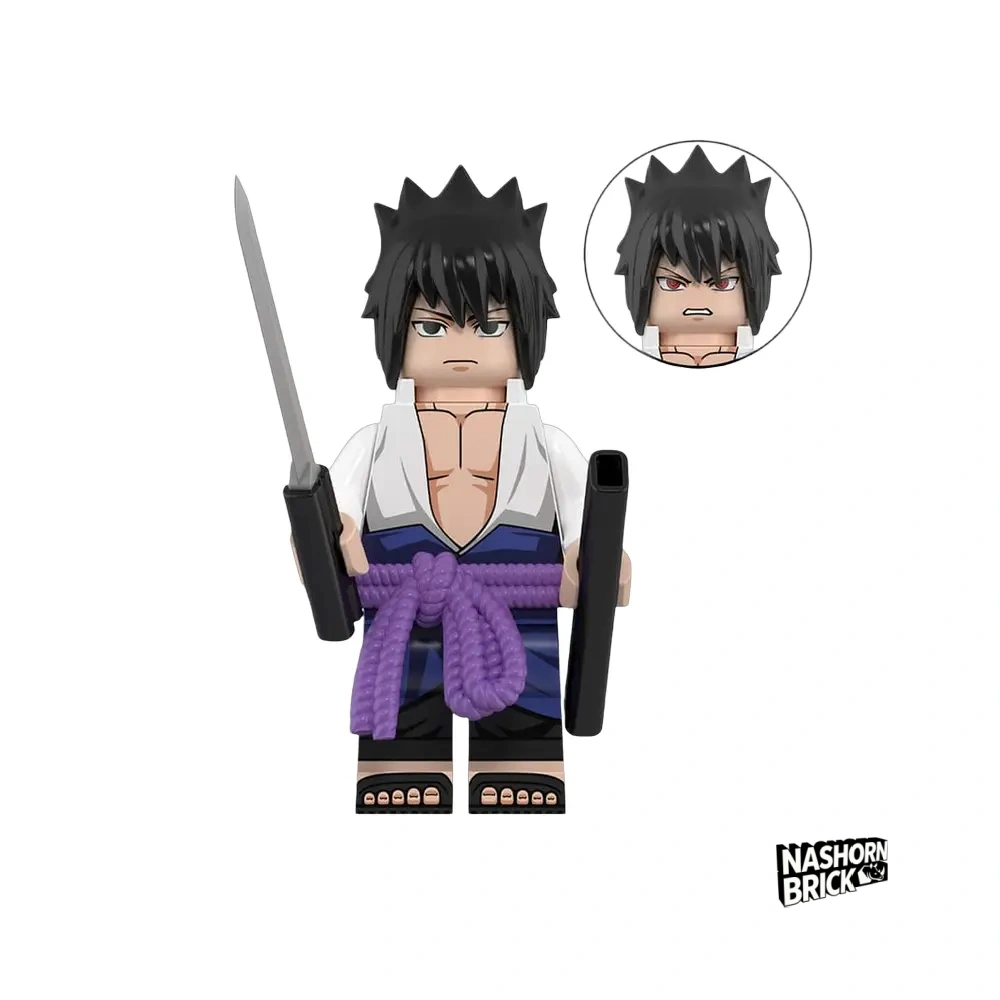 Uchiha Sasuke Einzelne Minifigur - Naruto Minifigur