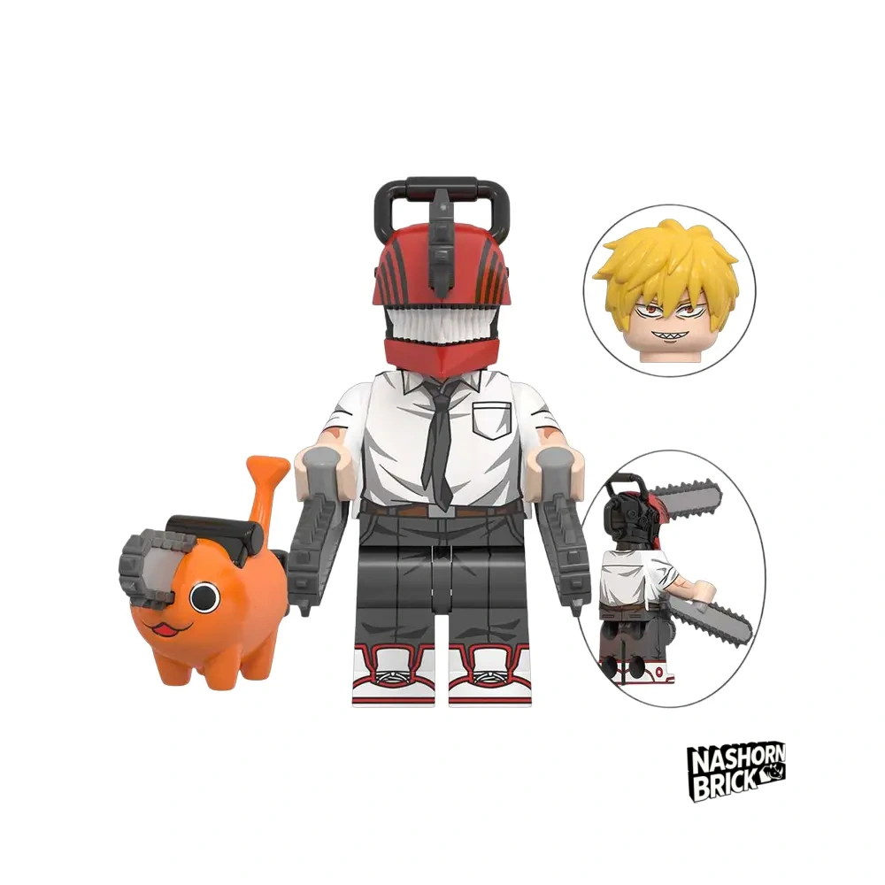 Denji Kompatible Minifigur - Chainsaw Man