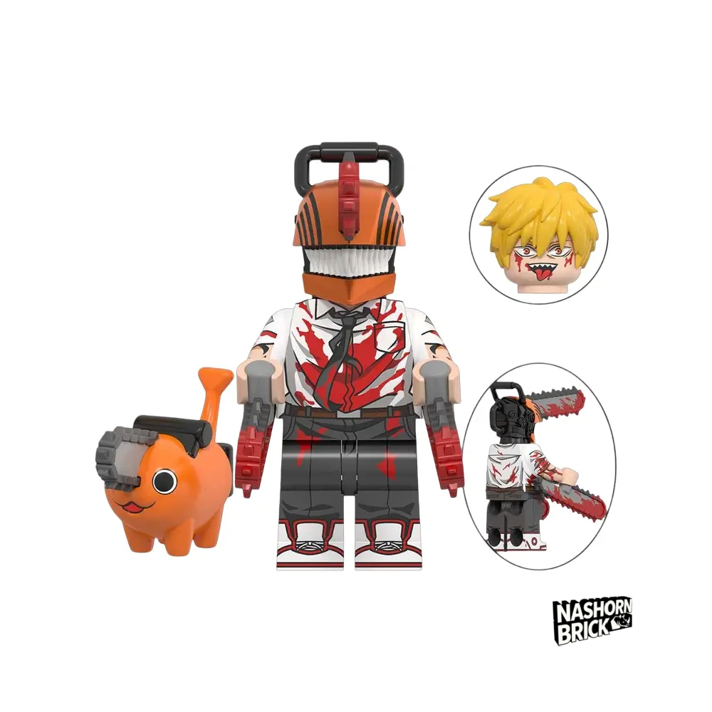 Denji Neue Version Minifigur - Chainsaw Man