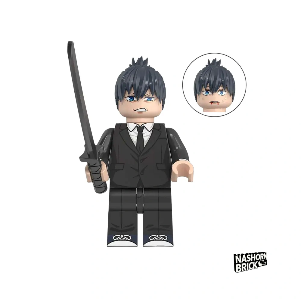 Hayakawa Aki Custom-Minifigur - Chainsaw Man