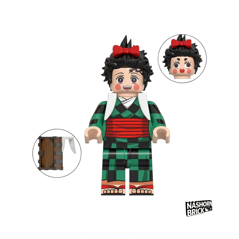 Tanjiro Kamado Custom-Minifigur - Demon Slayer