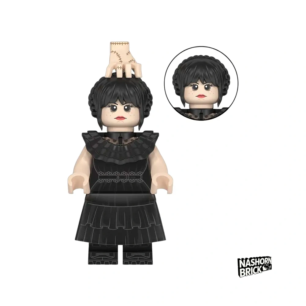 Jenna Ortega Custom-Minifigur - Wednesday