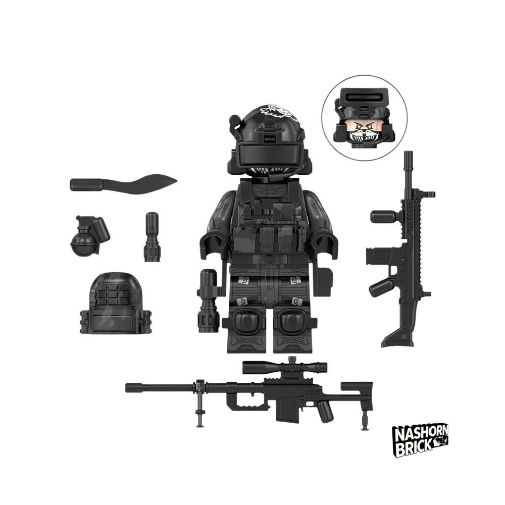 Commando Custom-Minifigur
