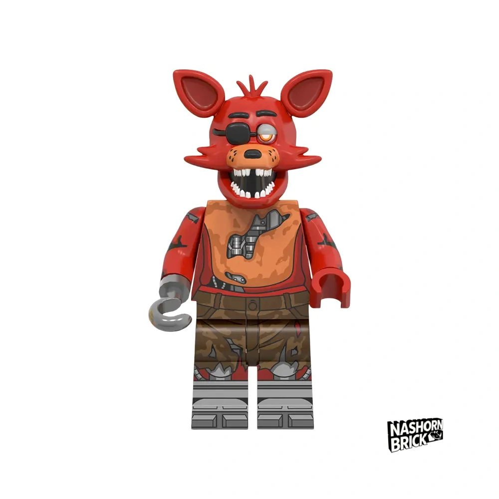 Game Five Nights at Freddy's Foxy Minifigur - Five Nights at Freddy's