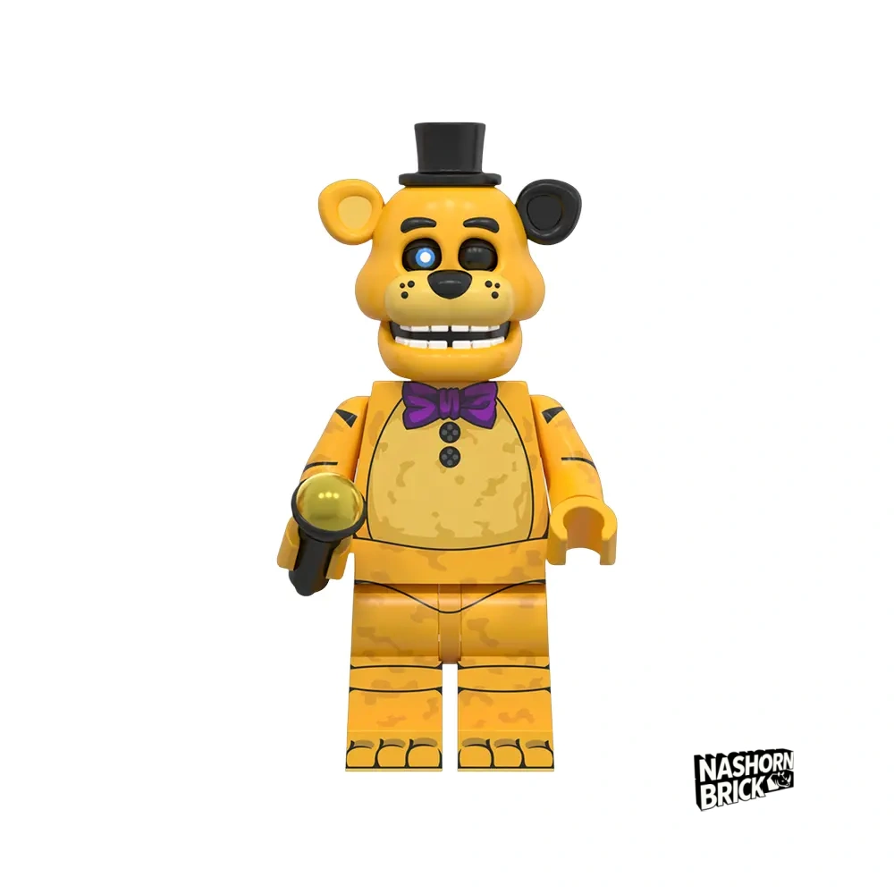 Game Five Nights at Freddy's Golden Freddy Fazbear Minifigur - Five Nights at Freddy's