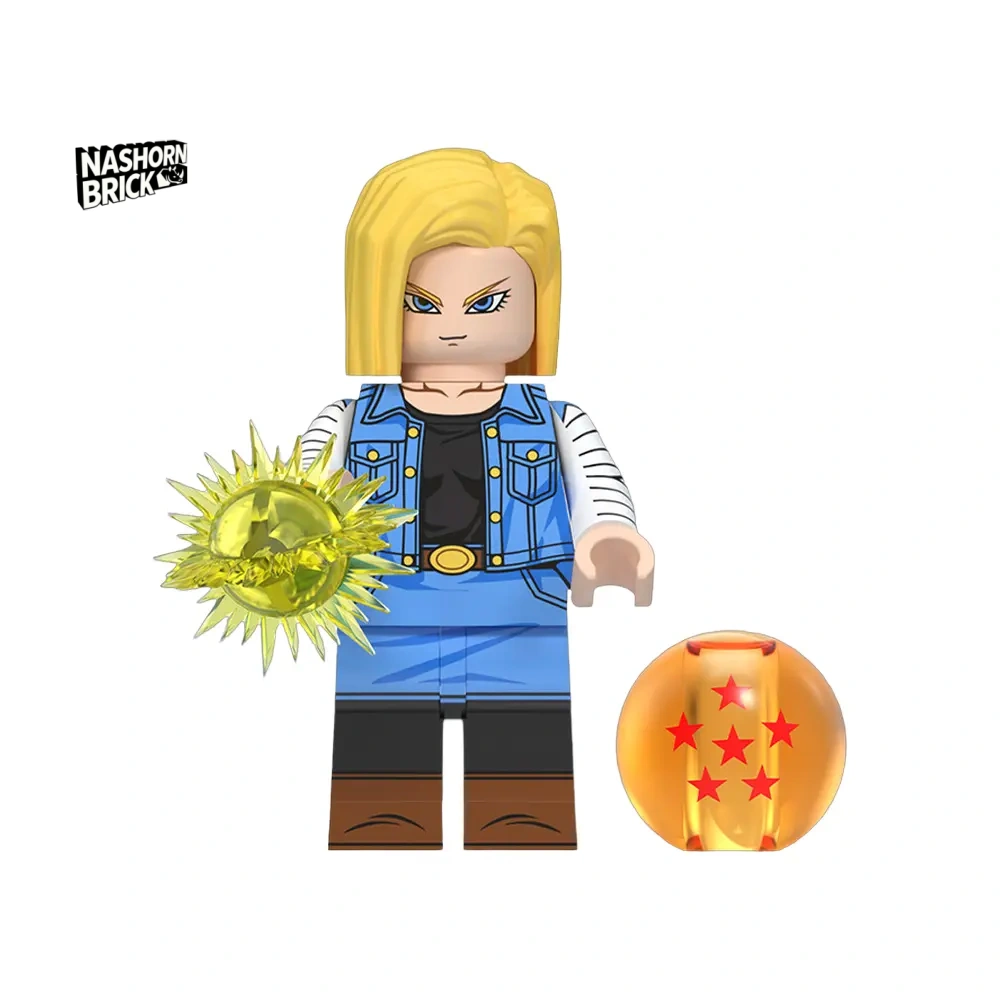 Android 18 Minifigur Dragon Ball Z