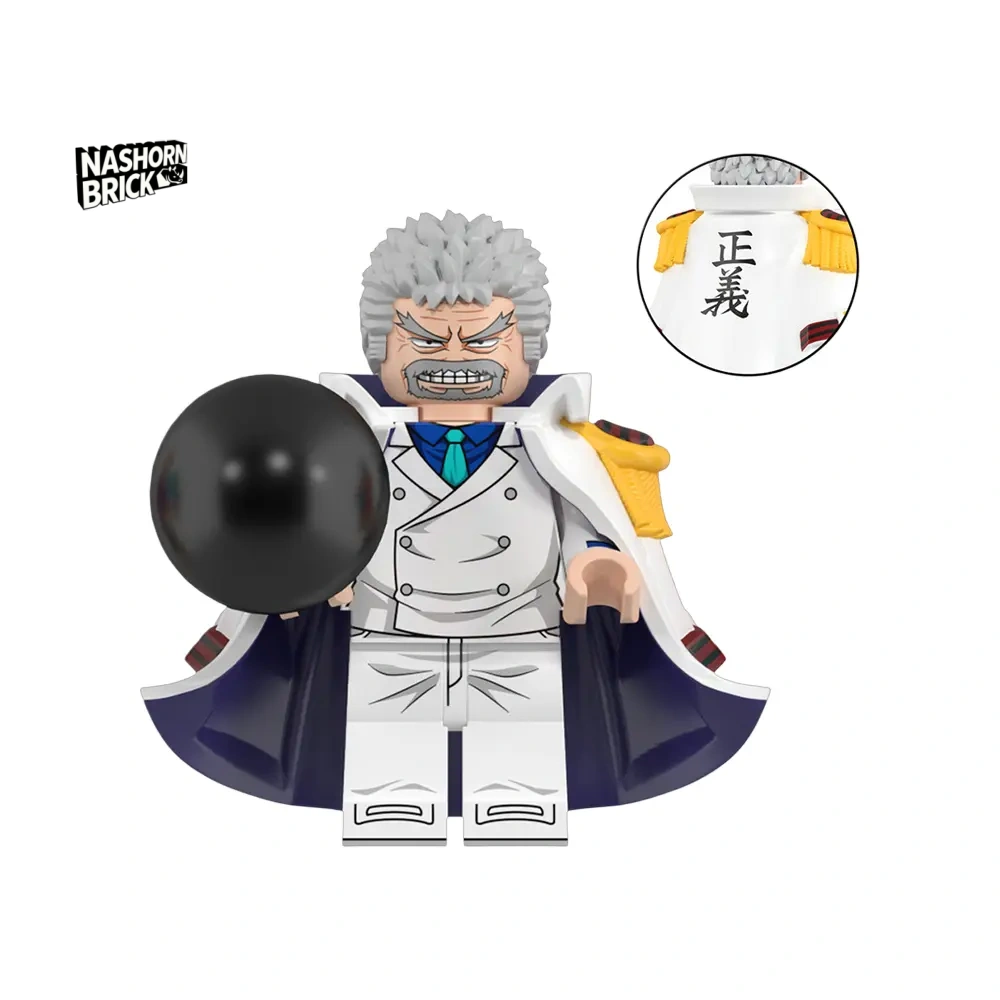 Monkey D. Garp Custom-Minifigur - One Piece
