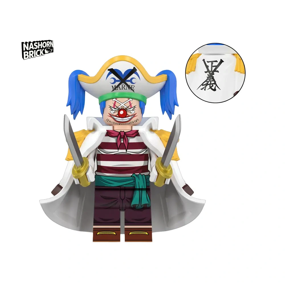Buggy Minifigur - One Piece