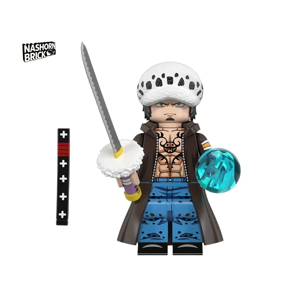 Trafalgar Law Custom-Minifigur - One Piece