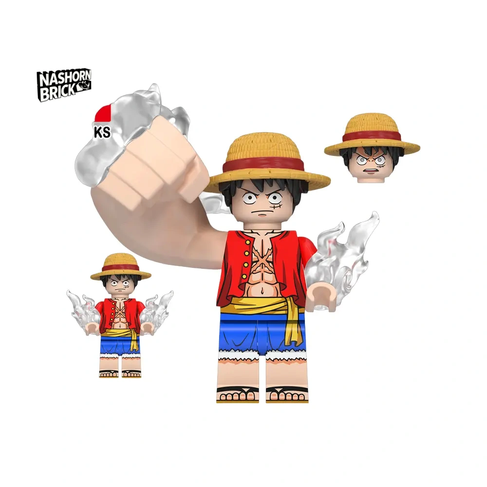 Monkey D. Luffy Custom-Minifigur5 - One Piece