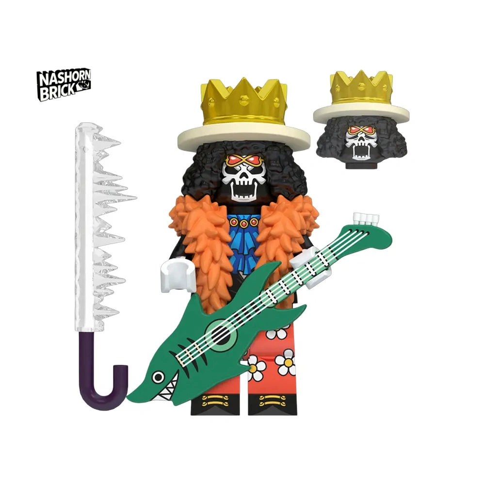 Brook Custom-Minifigur - One Piece