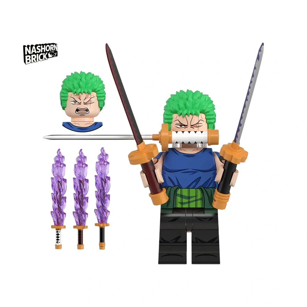 Roronoa Zoro Neue Version Minifigur - One Piece