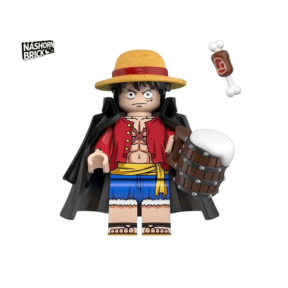 Monkey D. Luffy Custom-Minifigur4 - One Piece