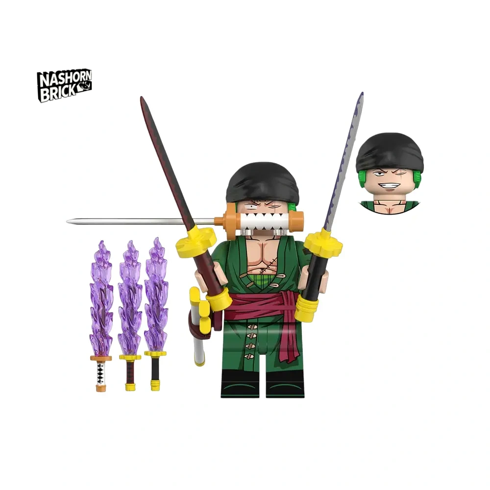 Roronoa Zoro Kompatible Minifigur - One Piece
