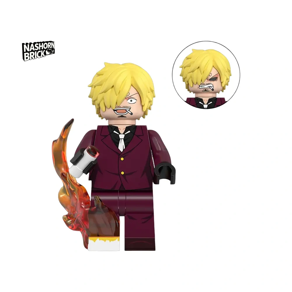 Sanji Minifigur mit Standfuß - One Piece