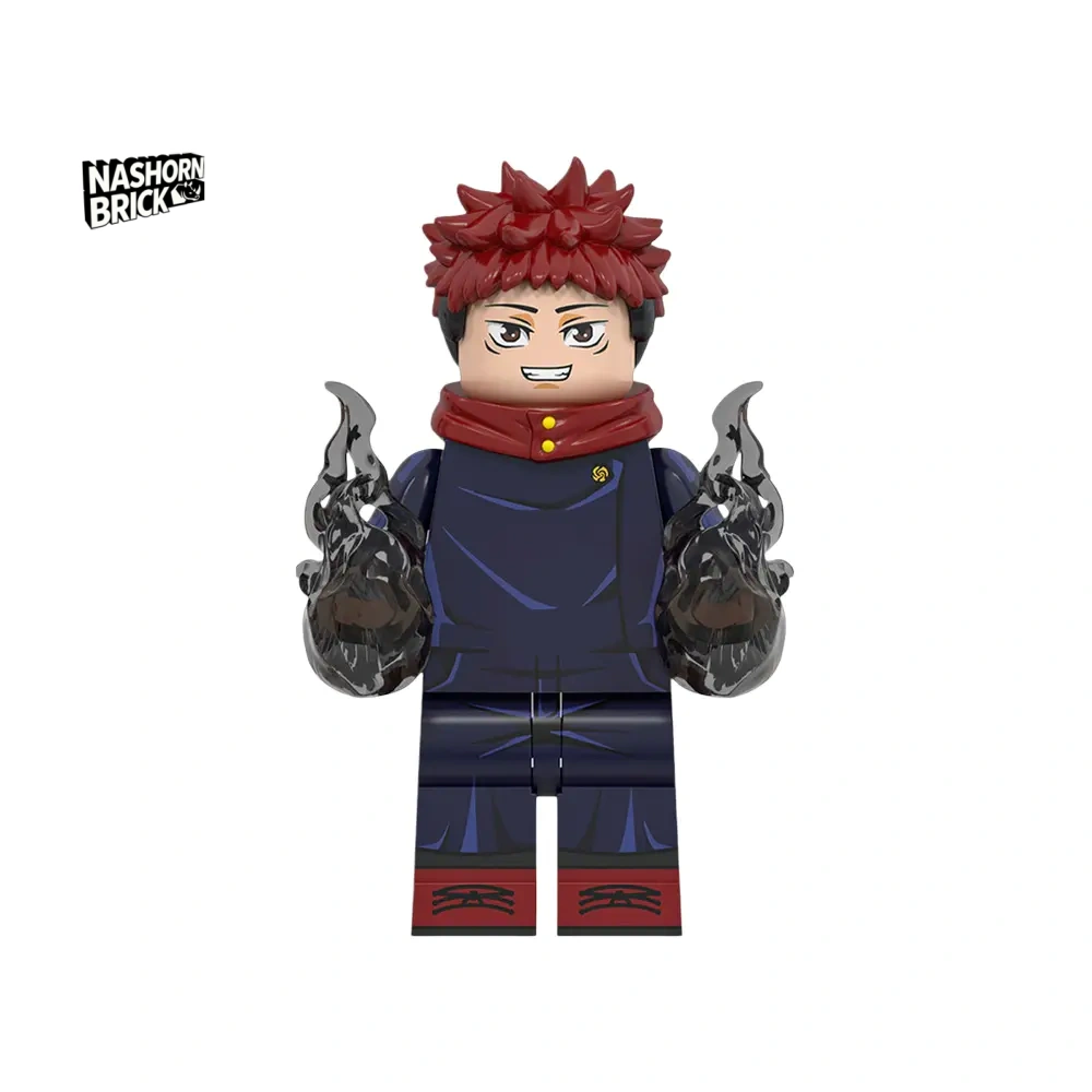 Itadori Yuji Custom-Minifigur - Jujutsu Kaisen