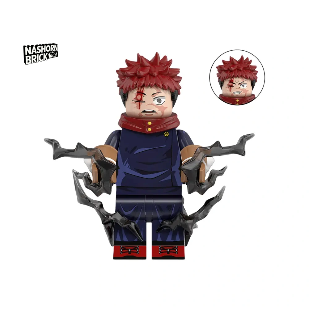 Itadori Yuji Minifigur - Jujutsu Kaisen