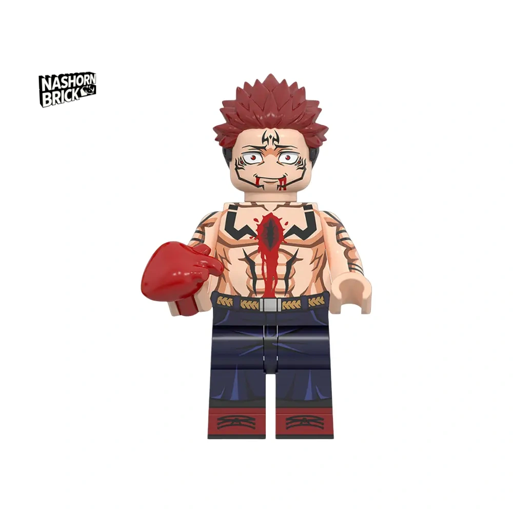 Ryomen Sukuna Minifigur - Jujutsu Kaisen