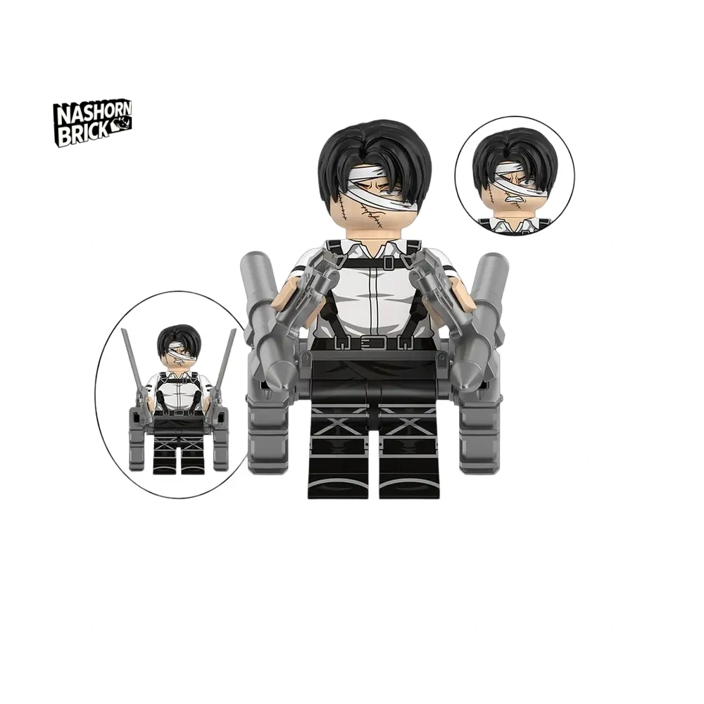 Levi Ackerman Custom-Minifigur - Attack on Titan