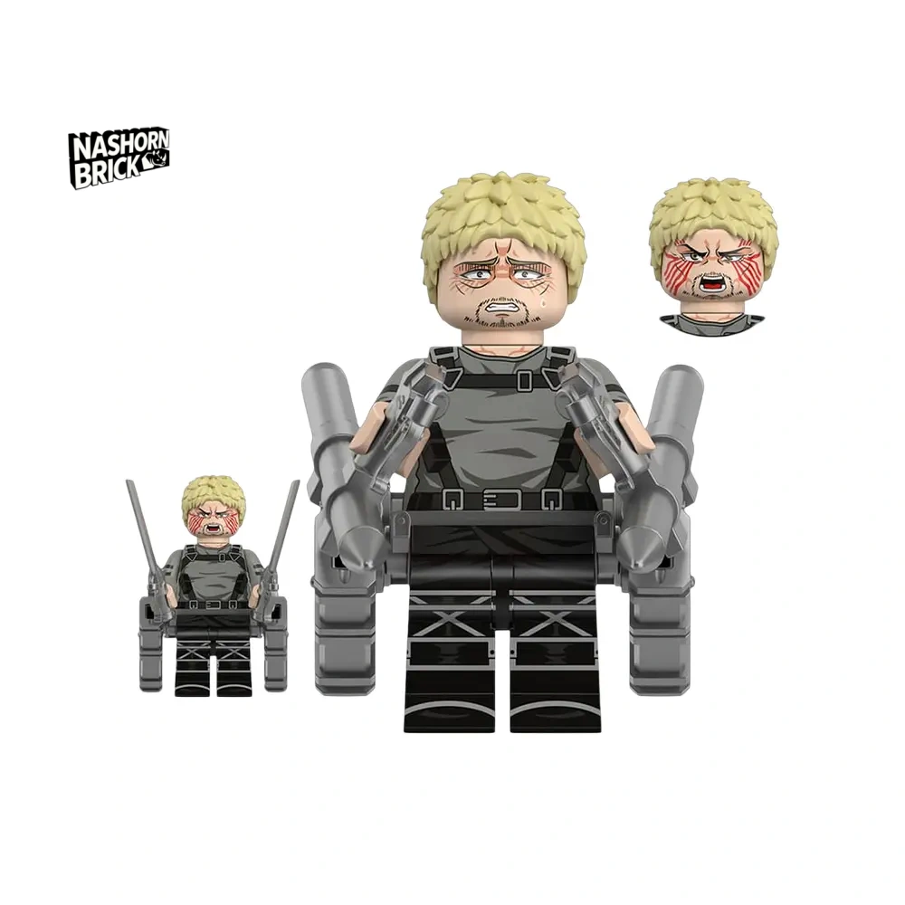 Reiner Braun Custom-Minifigur - Attack on Titan