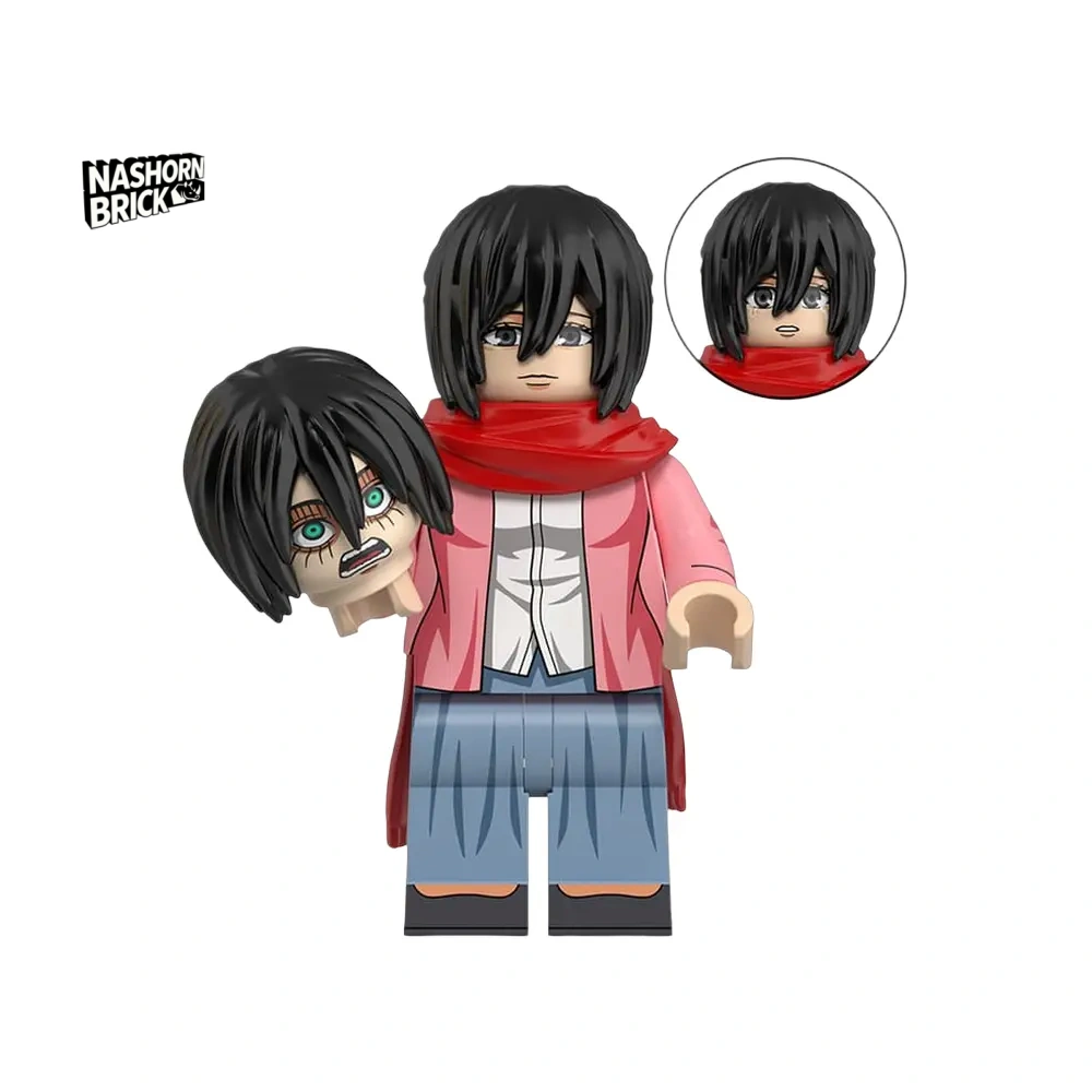 Mikasa Ackerman Custom-Minifigur - Attack on Titan