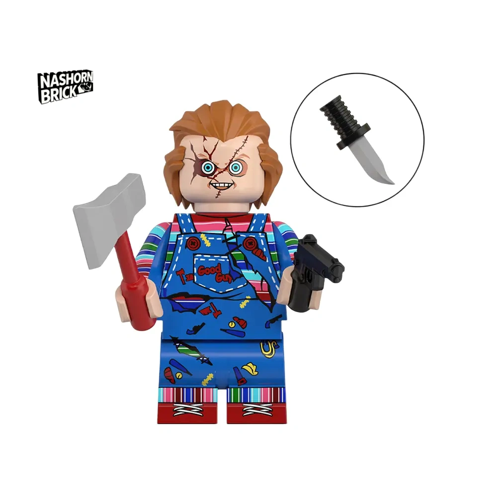 Child's Play Chucky Custom-Minifigur - Child's Play