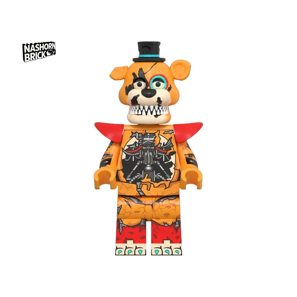Glamrock Freddy (Shattered) Minifigur - Five Nights at Freddy's