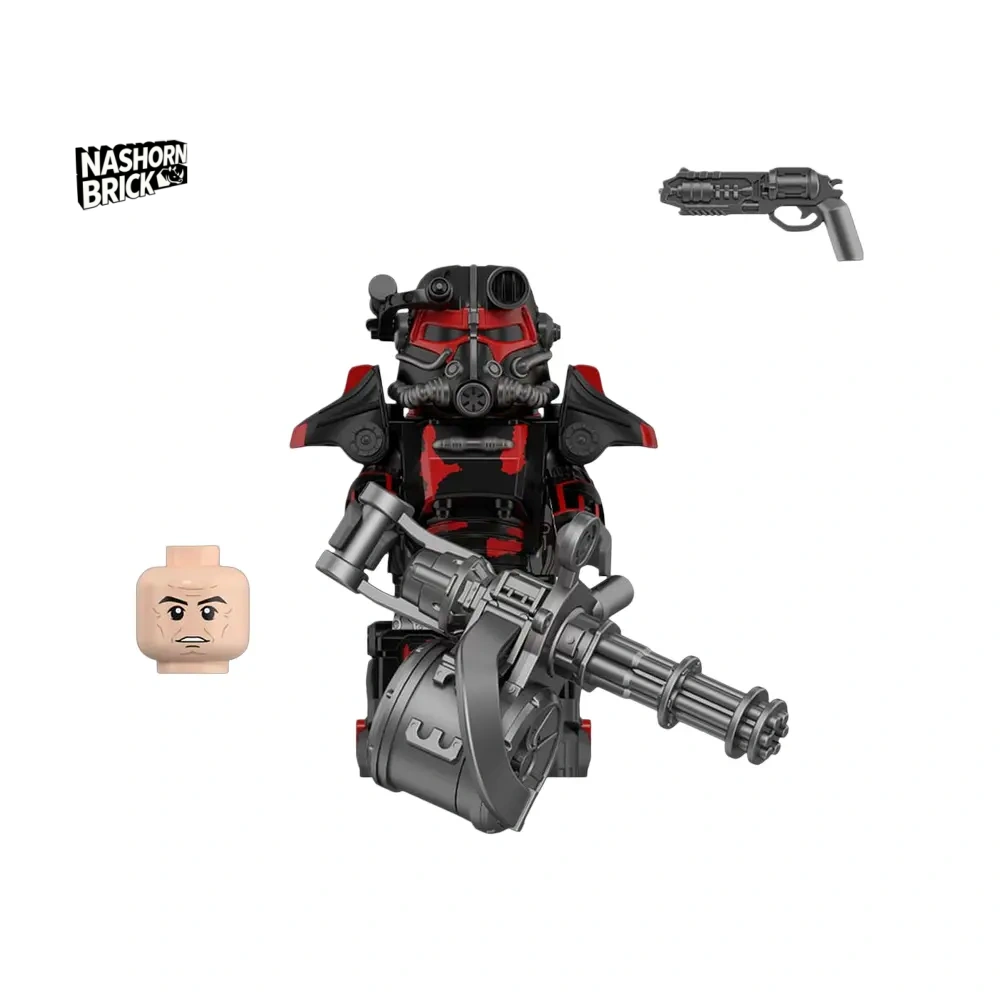 T-45 Power Armor (Outcast) Minifigur - Fallout