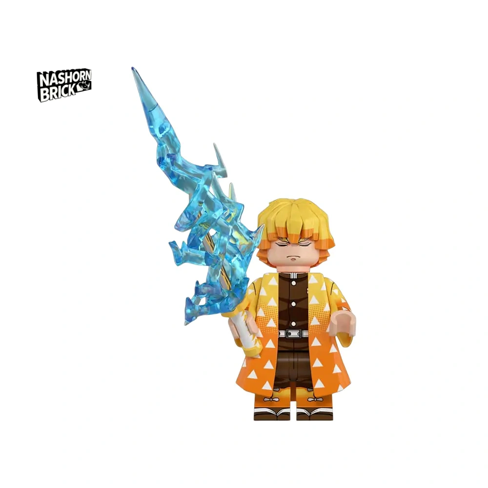 Zenitsu Agatsuma Einzelne Minifigur - Demon Slayer