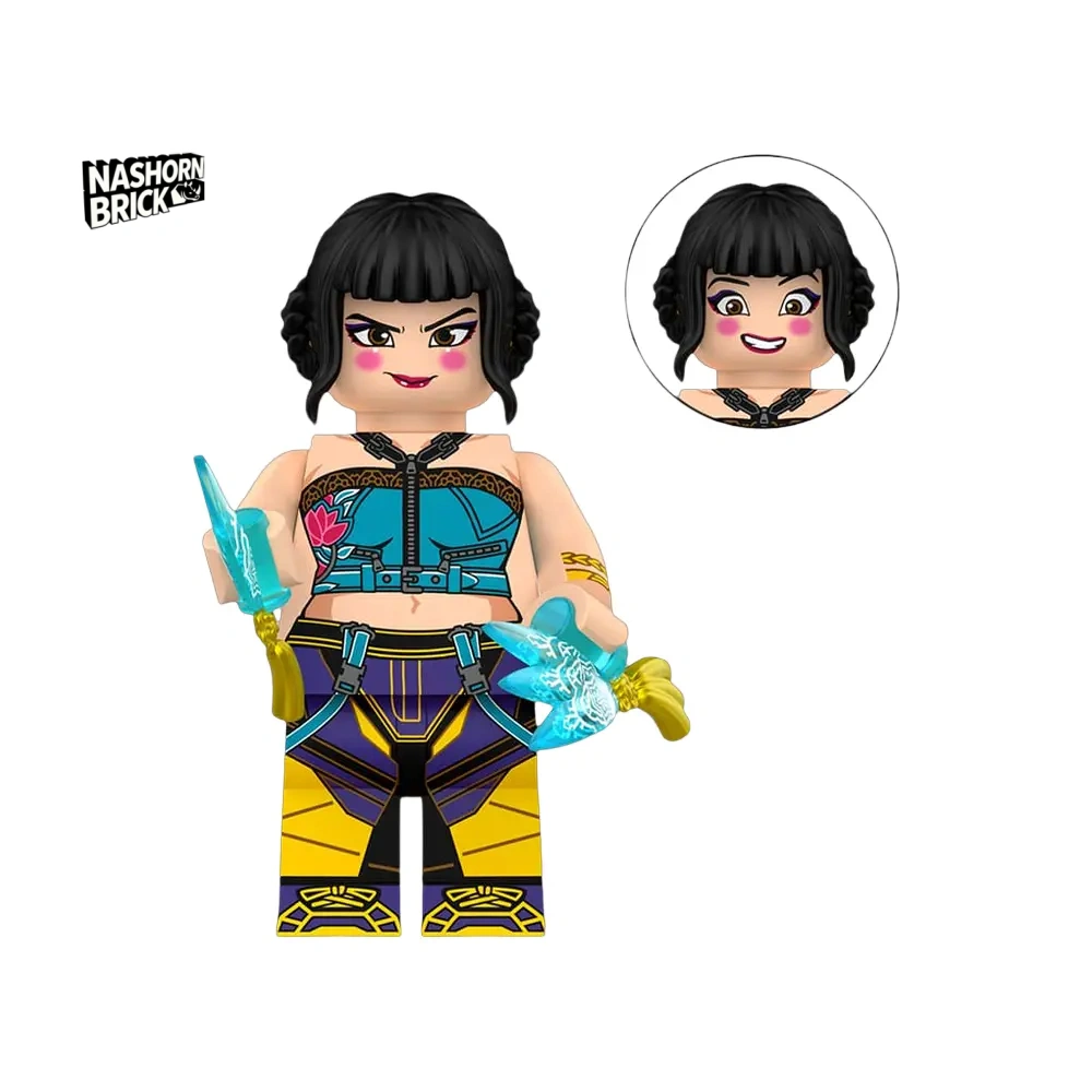 Zoey Custom-Minifigur - KPop Demon Hunters