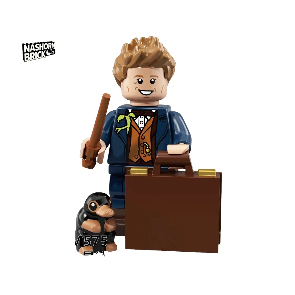 Newt Scamander Custom-Minifigur - Harry Potter
