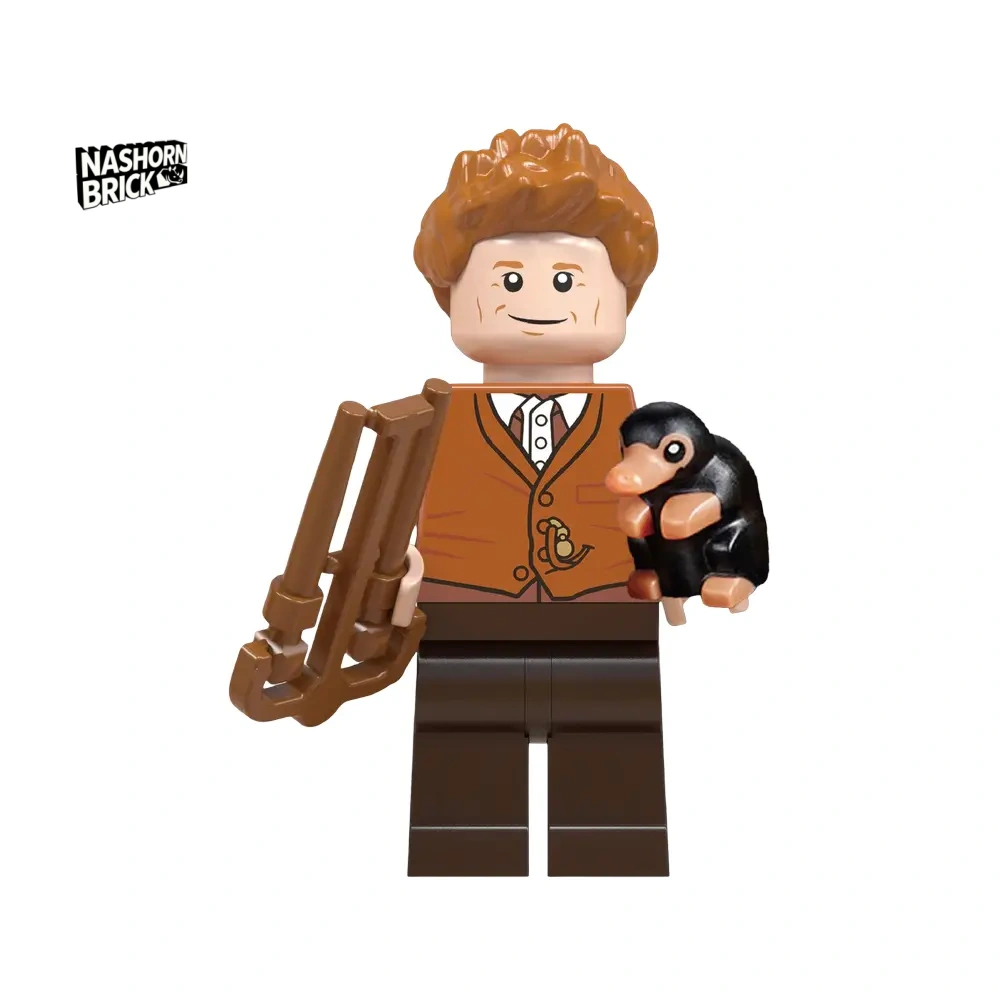 Newt Scamander Minifigur - Harry Potter