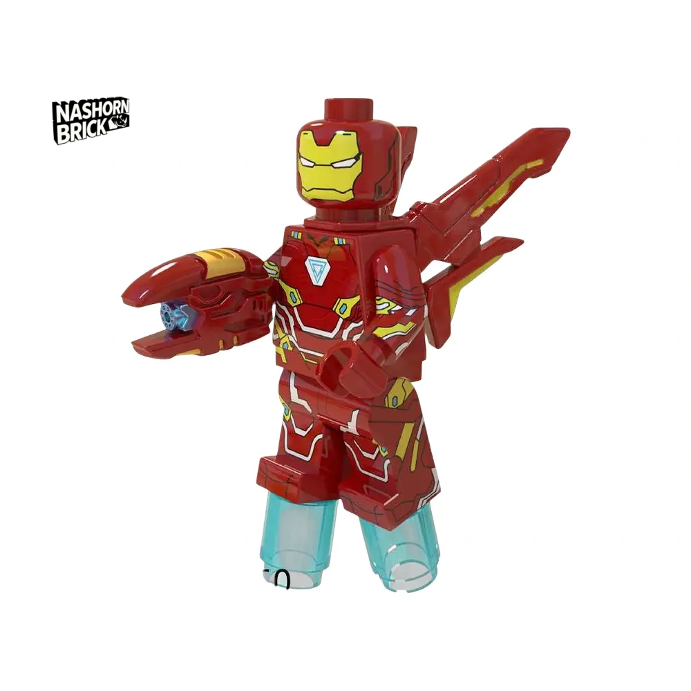 Iron Man Movie Mk 50 Minifigur Klemmbausteinspielzeug