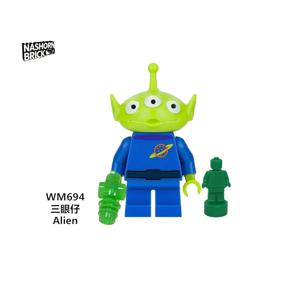 Toy Story 4 Three-Eyed Alien Minifigur
