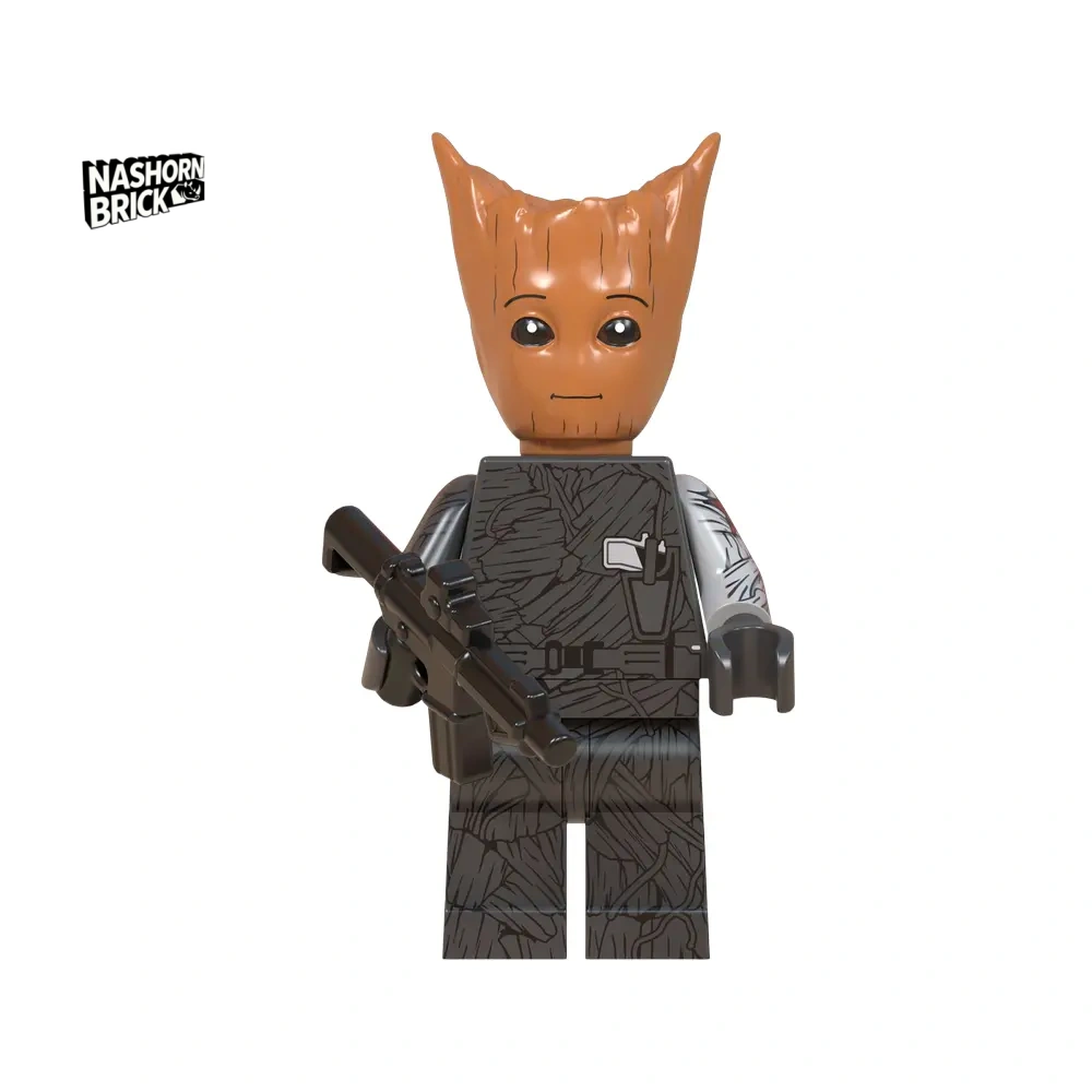Winter Soldier Groot Minifigur
