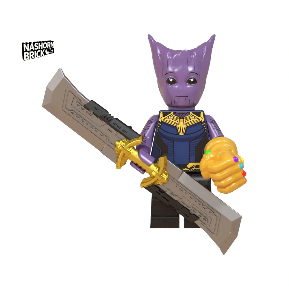 Thanos Groot Minifigur