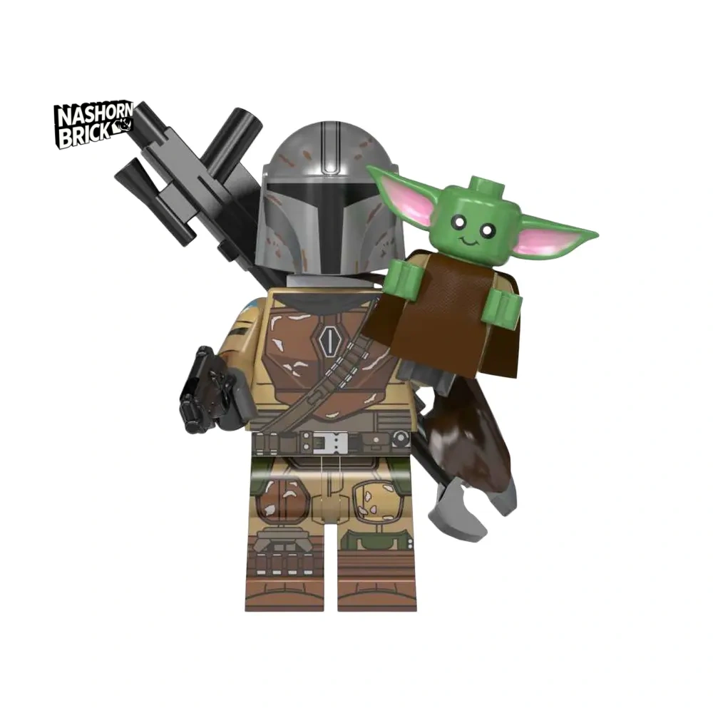 The Mandalorian & Baby Yoda Minifigur Star Wars