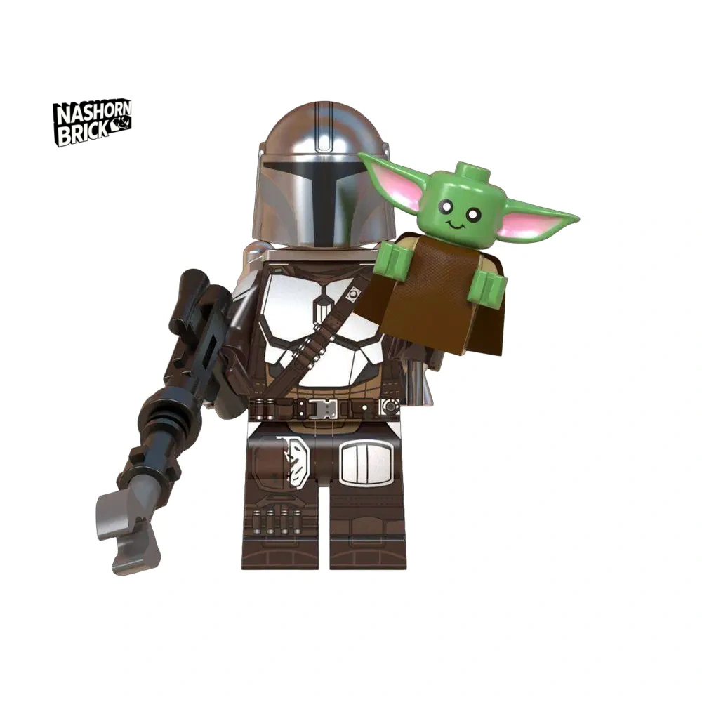 The Mandalorian Beskar Armor Star Wars Minifigur Standfuß
