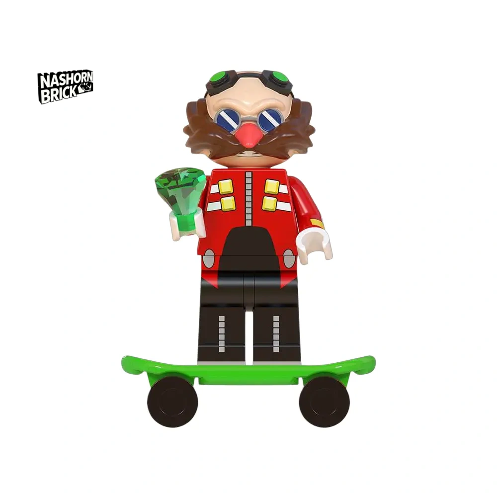 Doctor Eggman Custom-Minifigur - Sonic the Hedgehog