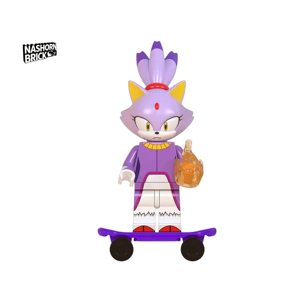Blaze The Cat Minifigur - Sonic the Hedgehog