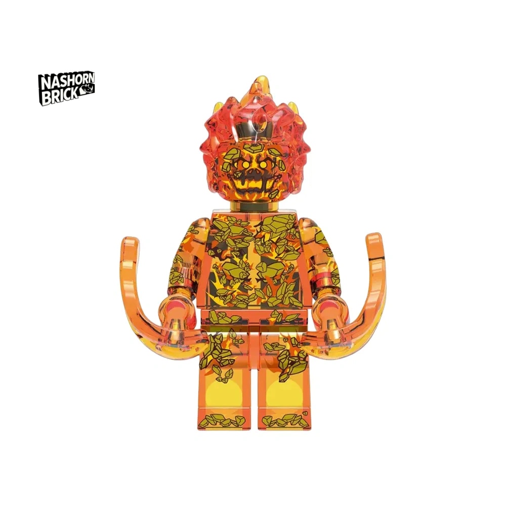 Fire Elemental Marvel Minifigur
