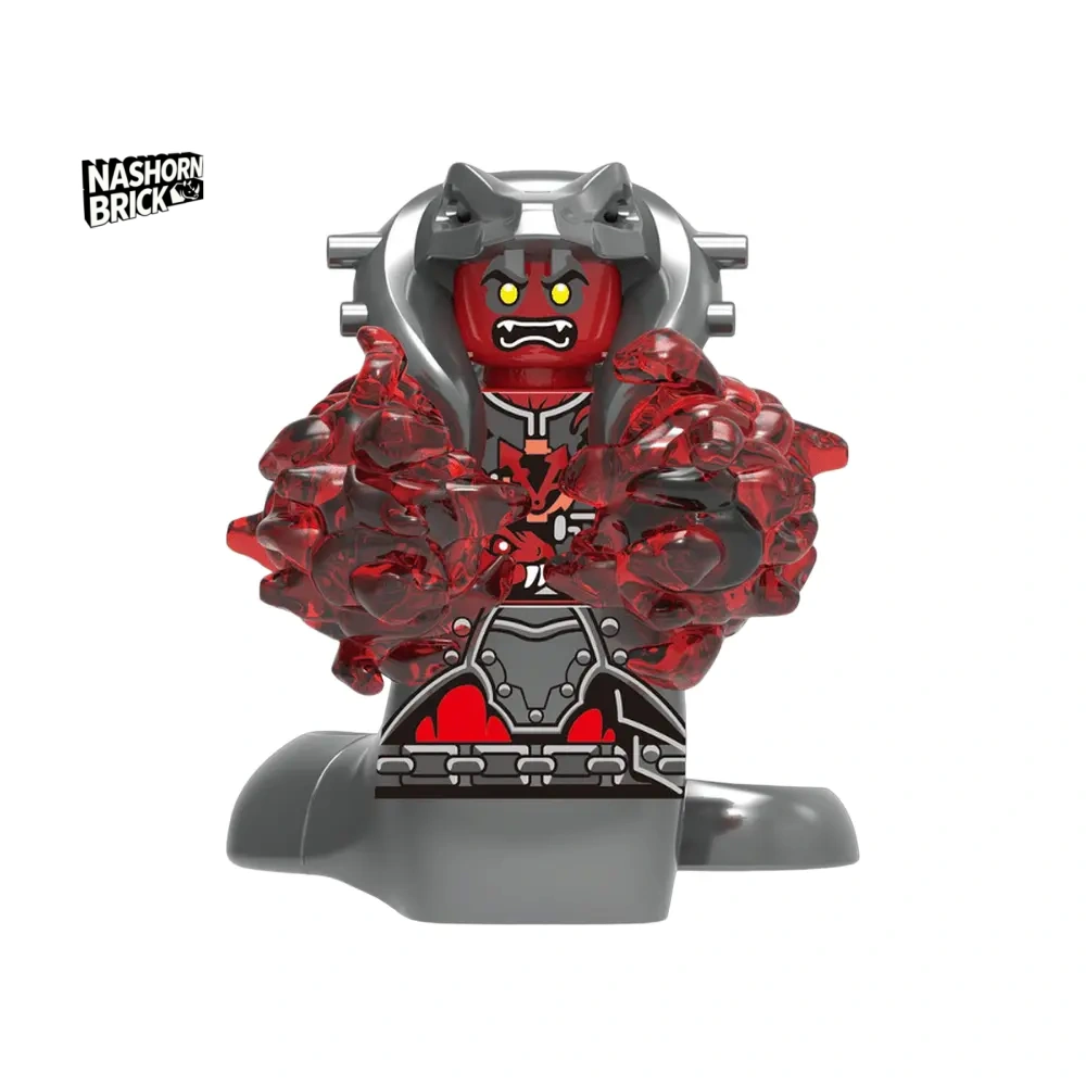 Ninjago Red Snake Minifigur - Serpentine