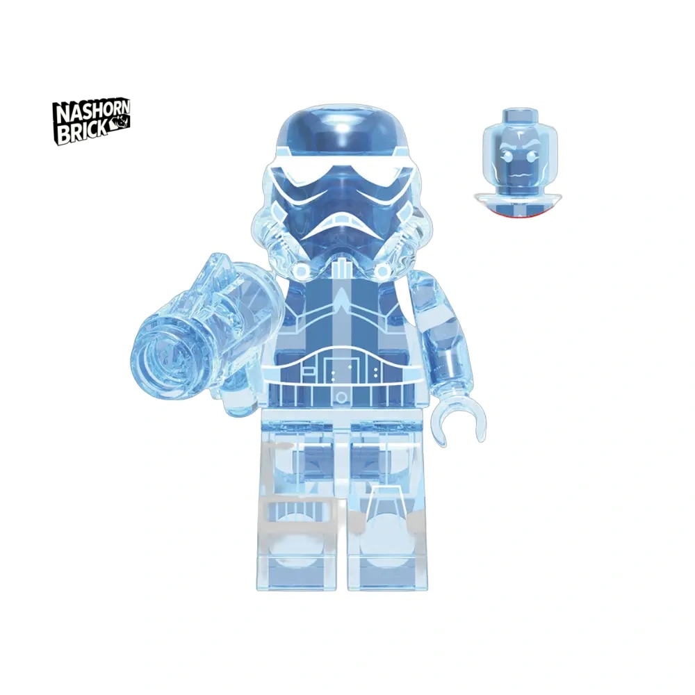 Stormtrooper Hologram Star Wars Custom-Minifigur